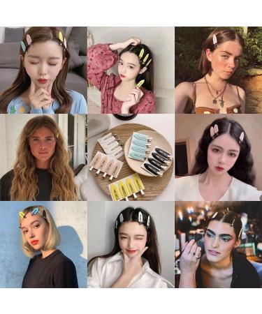 ZEVONDA 10 Pcs No Bend Hair Clips - Creaseless Hairpins for Styling - White (Pack of 10) - Buy Online on GoSupps.com