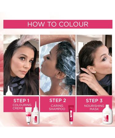 L'oreal Excellence 1.01 Blackest Black - Pack of 3 (250g Each) | Dark Black Hair Color - International Shipping Available - Buy Online on GoSupps.com