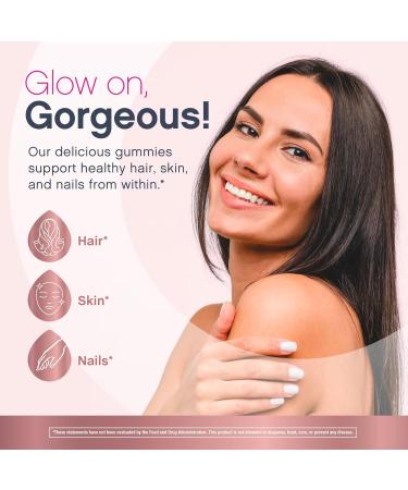 NeoCell Hair Skin and Nails Gummies | 80 Count | with Multi Collagen Advanced Bio-Peptides | Plus Vitamin C and Biotin | for Women and Men - Buy Online on GoSupps.com