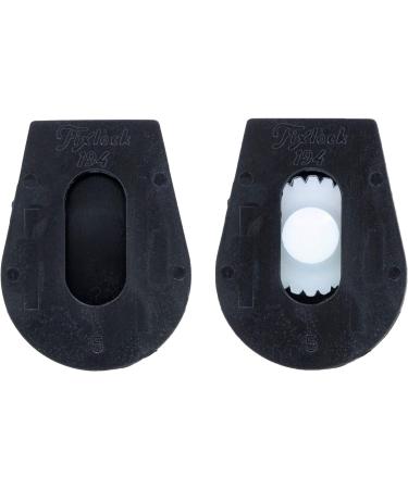 SGT KNOTS Wheeled Cord Lock - Plastic Toggle Stopper for Paracord Drawstrings - 10 Pack Black - Buy Online on GoSupps.com