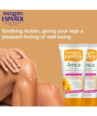 Instituto Espa ol Arnica cream maximum performance 2 x 150 ml fastacting arnica cream for bruises and swelling cream for bruises with mountain arnica extract natural vegan - Buy Online on GoSupps.com