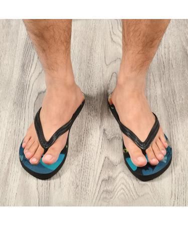 Mnsruu Halloween Cat Kitten Flip Flops - Maple Leaf Sandals for Home Spa Travel | Stylish Slippers for Men & Women - Buy Online on GoSupps.com