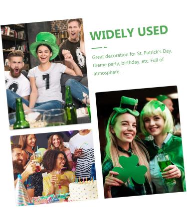 minkissy 3 Pairs Hair Clip Shamrock Hair Clips St. Patrick Glitter Hair Clips Shamrock Barrettes Kids Hair Accessories Party Favor Child Cosplay Stainless Steel and Fabric Stocking - Buy Online on GoSupps.com