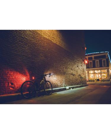 LEZYNE Strip Drive Pro 300 Lumens LED Taillight | 53-Hour Runtime | USB Rechargeable | 10 Modes | High Performance Rear Bike Light - Black - Buy Online on GoSupps.com