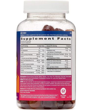 GNC Milestones Teen Gummy Multivitamin for Teens 12-17 | 120 Gummies | Immune Support & Energy Boost for Overall Health - Buy Online on GoSupps.com