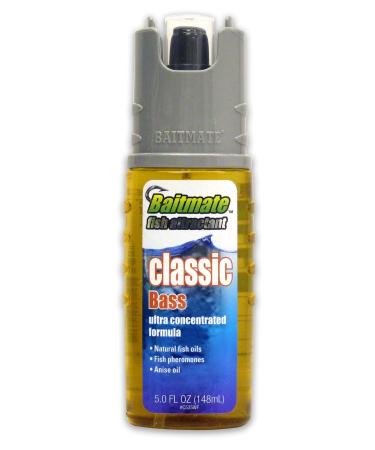 Baitmate Classic Scent Fish Attractant, for Lures and Baits - 5 fl oz Classic Bass