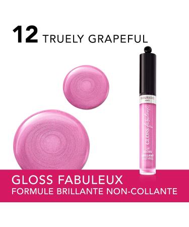 Bourjois Gloss Fabuleux 12 Truly Grapeful 3.5 ml - Buy Online on GoSupps.com