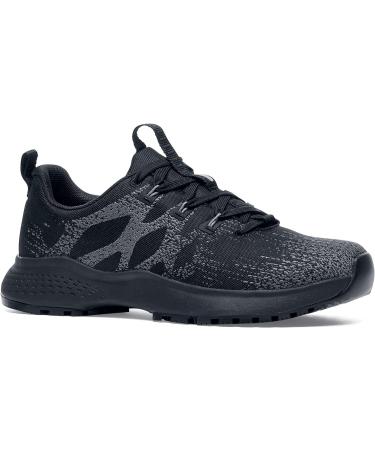 Shoes for Crews Heather II Women's Soft Toe Work Shoes - Slip Resistant & Water Resistant, Black, Size 8 - Buy Online on GoSupps.com
