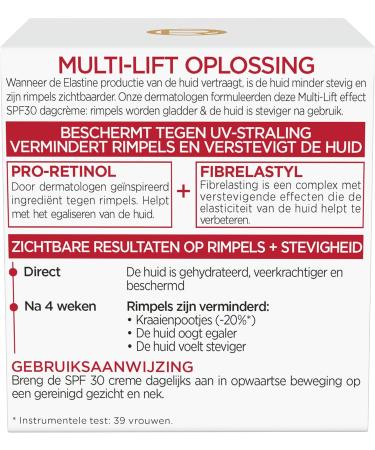 L'Oreal LOr al Paris Revitalift day care SPF30 antiwrinkles + extra firmness 50ml Day cream - Buy Online on GoSupps.com