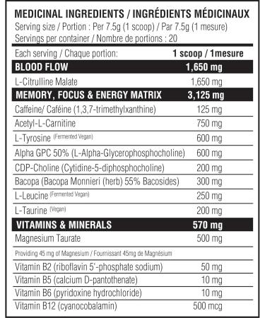 Brain Fuel Believe Supplements (20 servings) (Black Cherry) - Buy Online on GoSupps.com