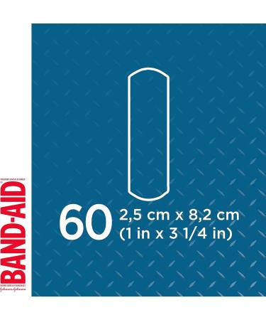 Band-Aid Brand Tough Strips Adhesive Bandages for Wound Care Durable Protection for Minor Cuts and Scrapes Extra Large Size 60 ct - Buy Online on GoSupps.com