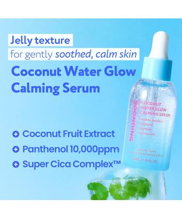 4 Step Coconut Glass Skin Full Korean Skincare Set Coconut Jelly Pudding Pore Cleanser Rice Milk Toner Water Glow Calming Serum Barrier Cream Full Set - Buy Online on GoSupps.com