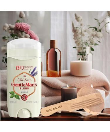 Buy Wooden Comb & Aluminum-Free Lavender Mint Deodorant - International Shipping Available - Buy Online on GoSupps.com