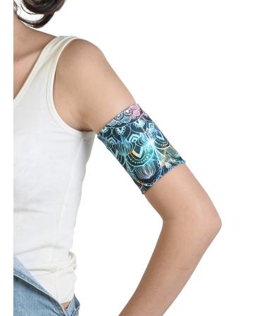 Dia band glucose sensor protection bracelet freestyle libre medtronic dexcom or omnipod-comfortably reusable diabetics band.XS (22-26 cm)