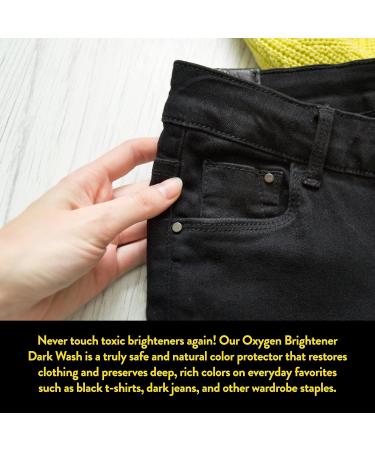 Molly's Suds Oxygen Brightener Dark Wash - Powerful Chlorine-Free Bleach Alternative | Preserves Colors & Removes Stains (Cedar & Sandalwood | 41 oz - Buy Online on GoSupps.com