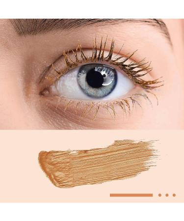 TSUVIMI 2 Sides Lengthening Mascara - Smudge-Proof & Waterproof Formula in Golden Brown | Ophthalmologist Tested, Hypoallergenic, Vegan & Cruelty Free - Buy Online on GoSupps.com