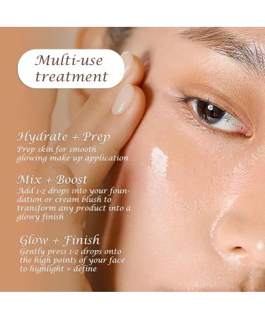 Katz Beauty Miracle Beauty Oil - Hydrating Face Oil with Jojoba Argan & Marula Oil for Anti-Aging Glow Non-Comedogenic 1 - Buy Online on GoSupps.com