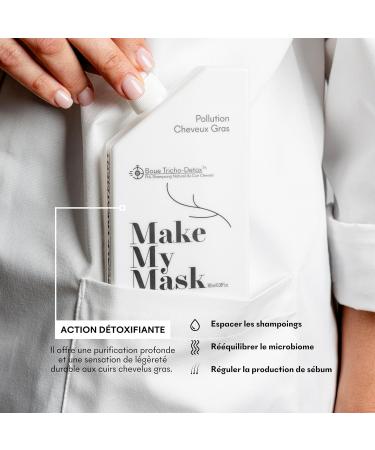 Mud Tricho-Detox Oily Hair Regulates and Detoxifies Scalp 180ml | Natural Hair Treatment - Buy Online on GoSupps.com