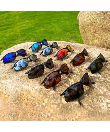 JULI Polarized Sports Sunglasses | Tr90 Unbreakable Frame | for Men & Women | Running, Fishing, Baseball, Driving | MJ8002 Carbon Fiber/Grey - Buy Online on GoSupps.com