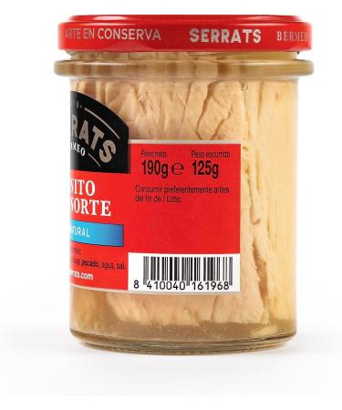 SERRATS 6 Stuks Albacore Tuna from the North of the Cantabrian Sea 190g - Buy Online on GoSupps.com