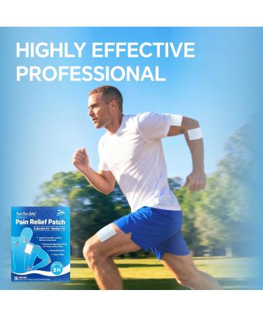 Physicure Kalt 4% Lidocaine Plus 1% Menthol Pain Relief Patch for Back Ache Stiff Neck Joint Pain Muscle Soreness Topical Analgesic 15 Counts - Buy Online on GoSupps.com