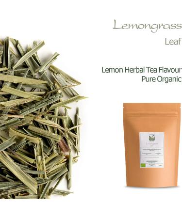 Lemon Grass Organic Herbal Tea - Lemony Sweetness - Lemongrass from Asia - Citronella 350g - Buy Online on GoSupps.com