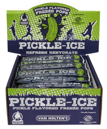 Van Holten's Pickles - Pickle-Ice Freeze Pops - 48 Pack
