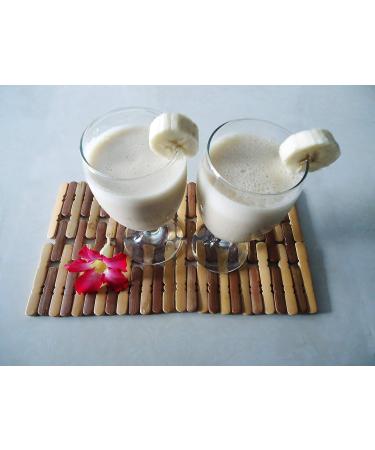 Indus Farms 100% Natural Banana Fruit Powder 8 oz - Non-GMO, Vegan, Eco-Friendly | Ideal for Banana Breads, Hair, and Skin Care - Buy Online on GoSupps.com