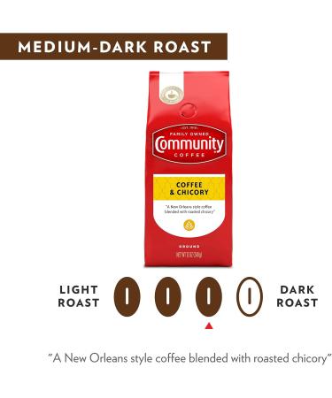Community Coffee New Orleans Blend (Coffee and Chicory) 1 Pound by Community - Buy Online on GoSupps.com