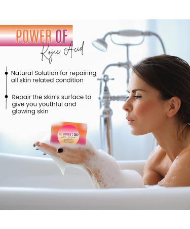 Buy Organic Whitening Soap Bar - Arbutin Glutathione & Kojic Acid | Brighten & Replenish Skin | Handcrafted Natural Cleanser | 5 OZ (2 Bars) - International Shipping Available - Buy Online on GoSupps.com