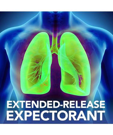 Mucus and Chest Congestion Relief Guaifenesin Extended-Release Tablets 600 mg 12 Hour Expectorant - Buy Online on GoSupps.com