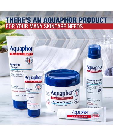 Aquaphor Healing Ointment 3.5 oz - Ultimate Skin Protectant for Dry, Cracked Skin - Buy Online on GoSupps.com
