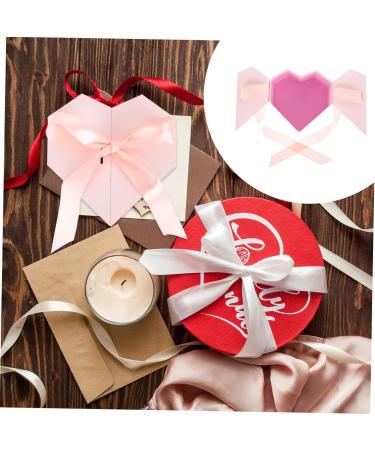 Healeved 1pc Love Box Candy Chocolate Candy Bag Flower Portable Case Bow Tie Bridesmaid Drawer 1 count (Pack of 1) Pink - Buy Online on GoSupps.com