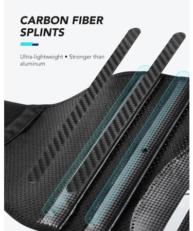 Fitomo Back Support Belt for Men and Women - Ergonomic Spine Curve Support with Carbon Fibre Splints - XXL Size - Relieve Lower Back Pain, Improve Posture, and Support Heavy Lifting - Buy Online on GoSupps.com