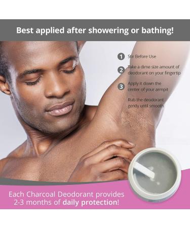 Purelygreat Charcoal Citrus Natural Deodorant - EWG Verified, Vegan, Long-Lasting | Aluminum-Free, Cruelty-Free | Citrus Scent for Men & Women - Buy Online on GoSupps.com