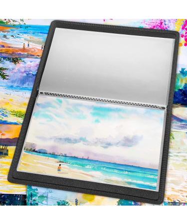 Dunwell Art Portfolio 11x17 - Large Black Folder for Artwork with 24 Pockets | 48 Page Display | Art Storage Album and Presentation Book - Buy Online on GoSupps.com