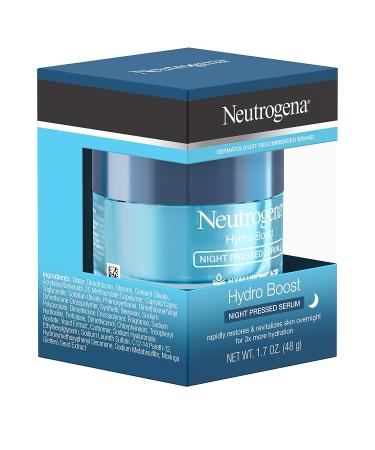 Neutrogena Hydro Boost Night Pressed Serum 1.7 oz - Deep Hydration & Anti-Aging - Buy Online on GoSupps.com
