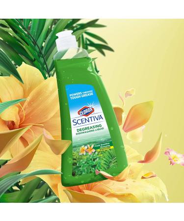 Clorox Scentiva Dish Soap - Fresh Brazilian Blossoms 26 oz | Tough Grease Removal | Germ-fighting Formula | Fast-rinsing | Trusted Cleaning Power - Buy Online on GoSupps.com