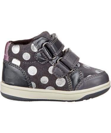 Geox Baby Girls B New Flick F Trainers 8.5 UK Child - Grey Dk Grey C9002 - Buy Online on GoSupps.com