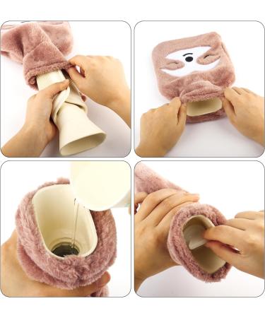 Belloxis Hot Water Bottle with Cover - Cozy Animal Design Gift for Kids & Adults | Perfect for Comfort & Warmth - Buy Online on GoSupps.com