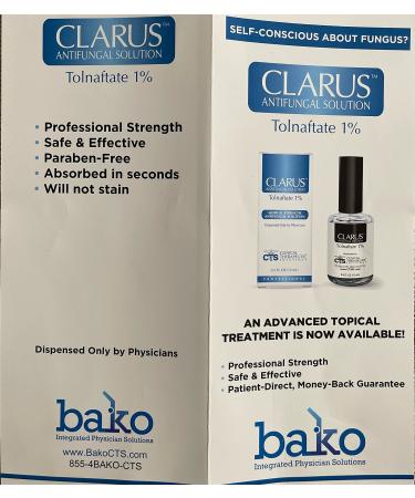 CLARUS ANTIFUNGAL 1% Solution  - Buy Online on GoSupps.com