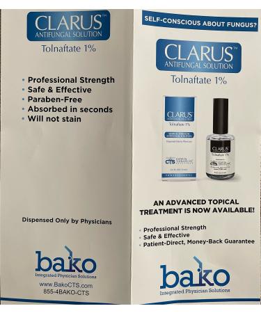 CLARUS ANTIFUNGAL 1% Solution 