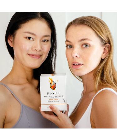 PIQUE Electric Turmeric 2 - Supports Healthy Immunity The Natural Inflammatory Response Natural Detox Pathways and Radiant Skin - 28ct Single Serve Sticks (Pack of 1) - Buy Online on GoSupps.com