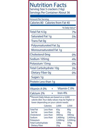 Ritz Original Crackers - Family Size 20.6 oz. - Delicious Snack for Everyone! - Buy Online on GoSupps.com