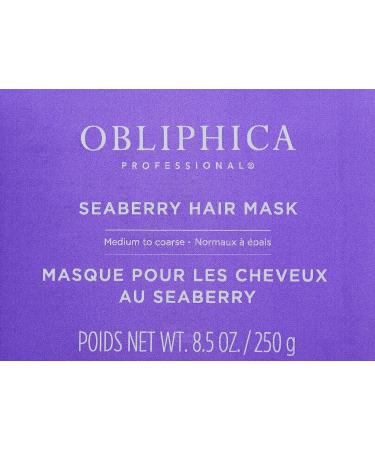 Obliphica Professional Seaberry 8.5 oz - Hydrating Seaberry Hair Treatment - Buy Online on GoSupps.com
