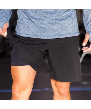 Chubbies Men's Compression Lined Performance Shorts - 7 Inseam Large Short - Secret Agents - Buy Online on GoSupps.com