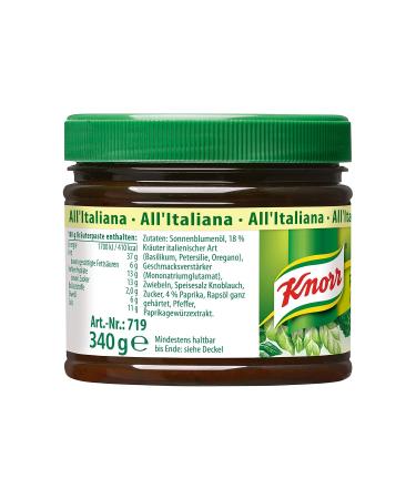 Buy Knorr Primerba Herbs in Oil All'Italiana - 340g | Authentic Italian Flavor | International Shipping - Buy Online on GoSupps.com