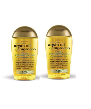 Renewing Argan Oil Of Morocco Extra Strength Penetrating Oil Dry Coarse Hair - 2 pack