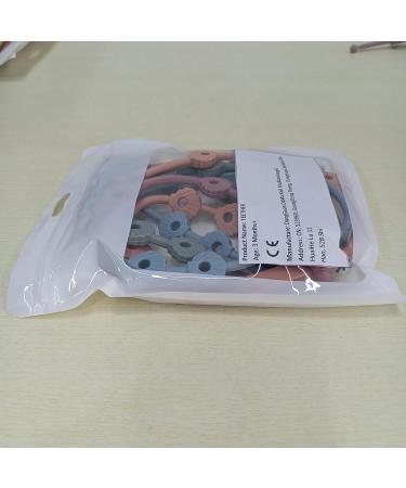 Buy CLdy Baby Toy Pacifier Chain - BPA-Free Silicone Cup Catcher for Strollers - 4-Piece Ocean Blue & Green & Orange & Bean Paste Soother Chains - Buy Online on GoSupps.com