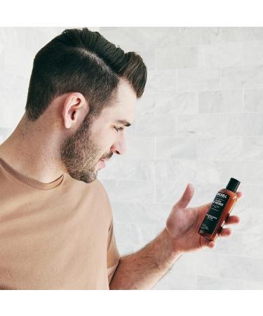 Brickell Men's Daily Face Care Routine II: Charcoal Cleanser, Scrub & Moisturizer - Peppermint Scented - Buy Online on GoSupps.com